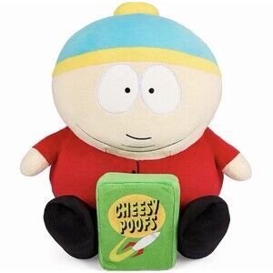 Kidrobot South Park Cartman w/ Cheesy Poofs 13" HugMe Shake Action Plush Working